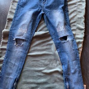 Men’s jeans black premium